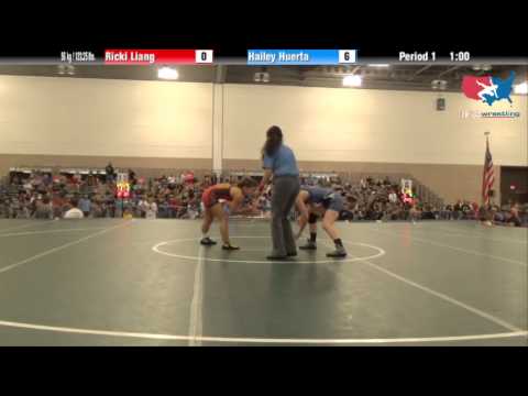 FILA Cadet 56 kg / 123.25 lbs. - Ricki Liang vs. Hailey Huerta
