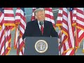 Trump delivers his final address as pres