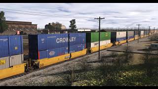 Trainz 2019: CSX AC4400CW #569 Leads Q124