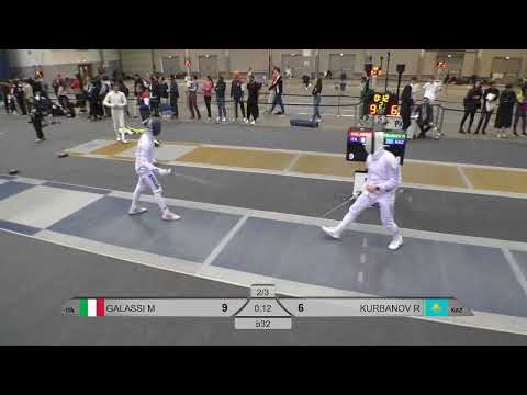 2025 112 SME WESTEND Grand Prix, Budapest GALASSI Matteo vs KURBANOV Ruslan