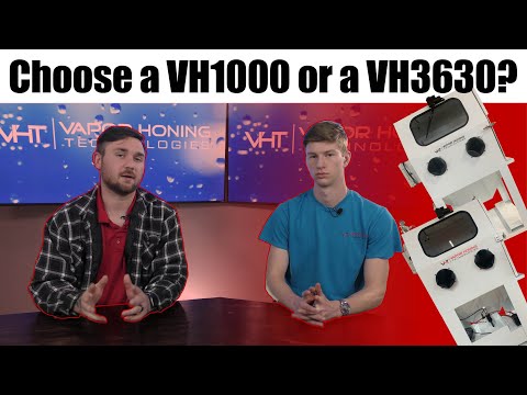 What is the Difference between the VH1000 and VH3630? - Vapor Honing Technologies