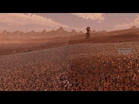 700,000 Spartans Surrounded by 4 million Zombiles Ultimate Epic Battle Simulator 2