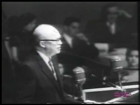 President Dwight D. Eisenhower "Atoms for Peace"