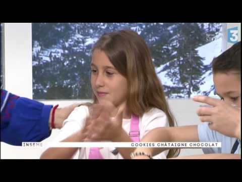 Recette Cookies à la farine de châtaigne et chocolat