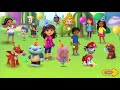 Nick Jr Party Racers Dora The Explorer Bubble Guppies Wallykazam