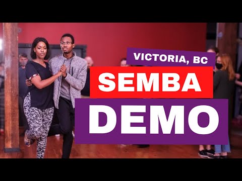 Semba demo by Flany and Moussa at VIALDE
