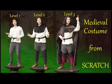 Medieval Costume DIY | Starter LARP/FAIR Outfit for 0$