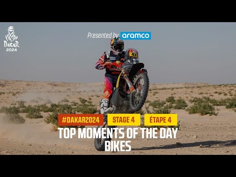 ダカールラリー2024 バイククラス ステージ4ハイライト動画