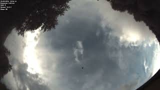 All sky camera capture from Poiana Rusca Mountains 2024-05-22