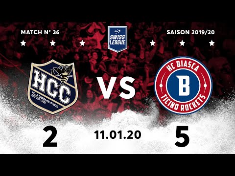11.01.2020 HC La Chaux-de-Fonds - HC Biasca Ticino Rockets (2-5)