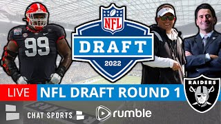 Raiders NFL Draft 2022 Live Round 1 Coverage + Analysis On Day 1 Picks | Las Vegas Raiders Report