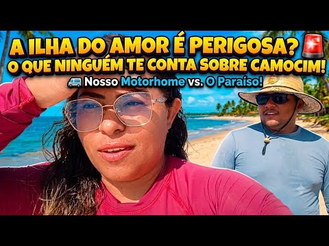 Fomos para a ILHA DO AMOR em Camocim e ISSO ACONTECEU! 🚐 (Você não vai acreditar!)