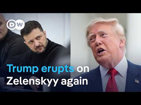 Trump's diesel deal with Putin sparks new clash with Zelenskyy | DW News