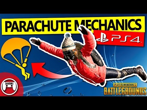 PUBG PS4 New Parachute Mechanics - PlayerUnknown's Battlegrounds PlayStation Tips & Tricks