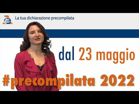 Precompilata 2022 al via