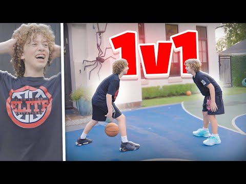 SHOCKING 1V1 VS MY LITTLE BROTHER NILES!