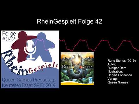 RheinGespielt Episode 42 - Der Brettspiel Podcast - Queen Games Pressetag: Neuheiten SPIEL 19