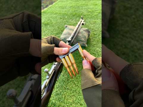 1944 Mosin Nagant Rifle ASMR Loading
