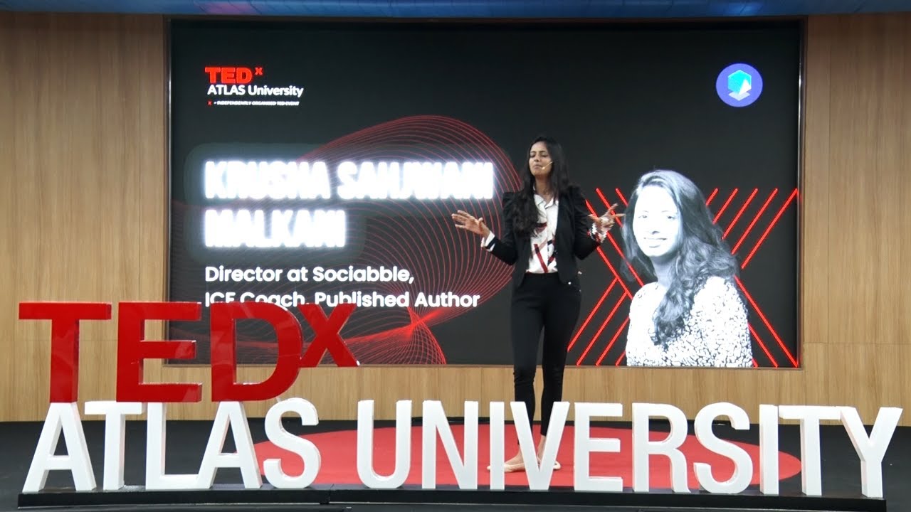 The Art of Giving: Growing Through Generosity | Krusha Sahjwani Malkani | TEDxATLAS University