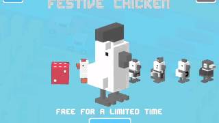 How to get the Festive Chicken on Crossy Roads