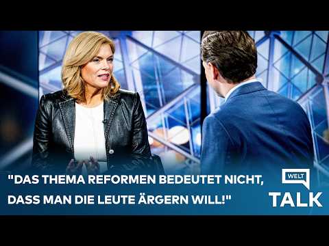 Video Thumbnail: KLÖCKNER: "Das Thema Reformen bedeutet nicht, dass man die Leute ärgern will!" - WELT TALK SPEZIAL