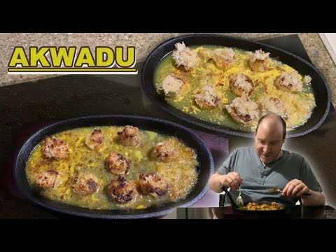 Making Akwadu (Equatorial Guinea) for first time! 🇬🇶
