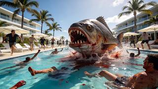 Download lagu Piranha Disaster | Best Monster Disaster Movie | Free 4K Movie mp3
