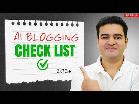 AI Blogging Full Course in Hindi 2026 by Marketing Fundas aiblogging bloggingcourse