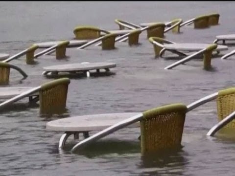 Venice floods leave St Mark's Square under water