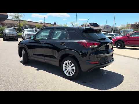 2023 Chevrolet TrailBlazer FWD 4dr LS in Black for sale at Boyer Pickering Chevrolet Cadillac Buick GMC Ltd. in Pickering, ON