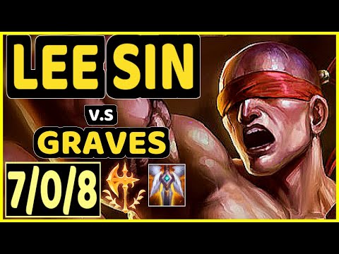 KREOX (LEE SIN) vs GRAVES - 7/0/8 KDA JUNGLE CHALLENGER GAMEPLAY - EUW