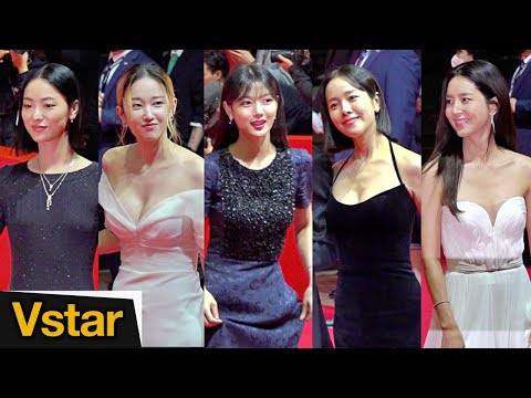 부산국제영화제 레드카펫💋 한지민.김유정.전종서.전여빈.한채아...여배우들 눈부신 드레스 자태 | BIFF Red Carpet (Han Ji-min, Kim Yoo-jung)