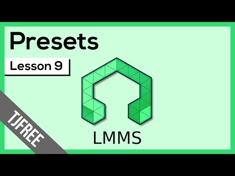 LMMS Lesson 9 - Instrument Presets