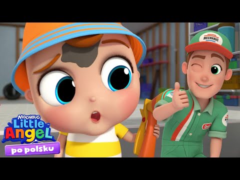 Tata to mój bohater💙🦸‍♂️ | Piosenki Dla Dzieci 👼🏻 Little Angel Po Polsku