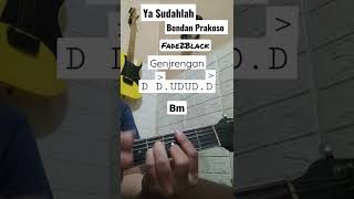 Download lagu Ya Sudahlah - Bondan Prakoso ,Fade2Black - Tutorial Gitar #shorts mp3