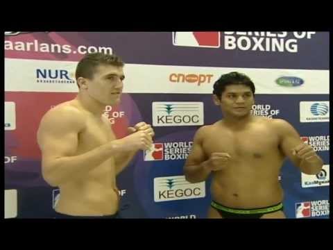 Weigh-in and Press - Astana vs Mumbai - Week 10 WSB Season 2