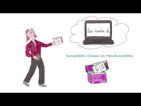 Viel Stoff - wenig Zeit? Die Lernkarten Werkstatt bringt die Lösung!