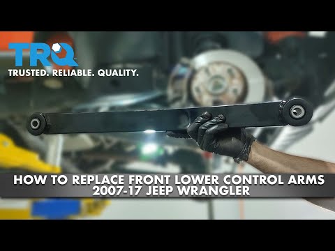 How to Replace Front Lower Control Arms 2007-17 Jeep Wrangler