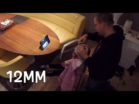 bertracing - DAD the mechanic gives his 6 years oud SON a haircut in 5 minutes. Tutorial, no fail