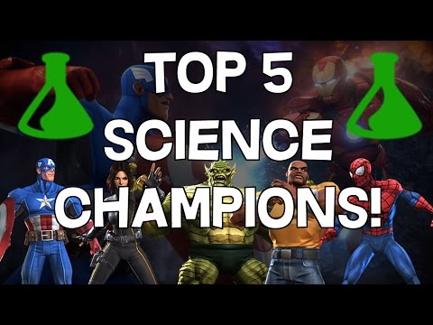Top 5 Science Champions! - Marvel Contest of Champions