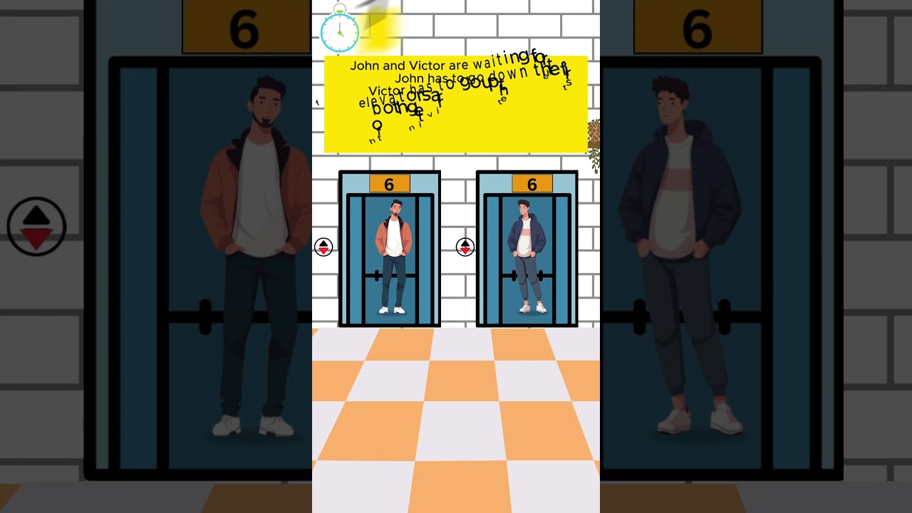 Elevator Riddle - Try to solve this #riddles