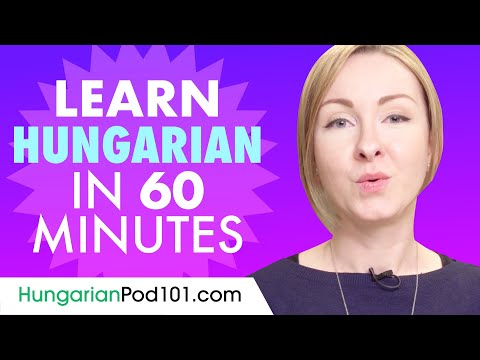 Learn Hungarian in 1 hour - ALL the Hungarian Basics You Need in 2020