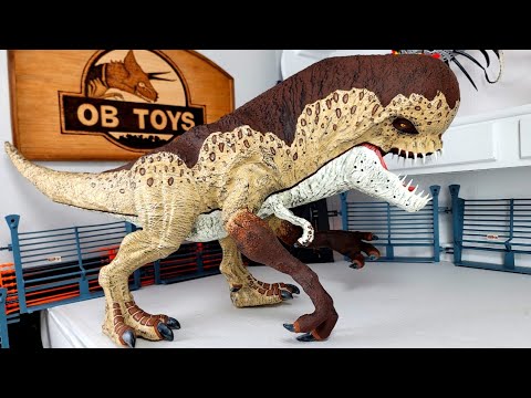 Custom Super Colossal Distortus Rex | D-REX | JURASSIC WORLD REBIRTH TOYS | DINOSAURS | OB TOYS