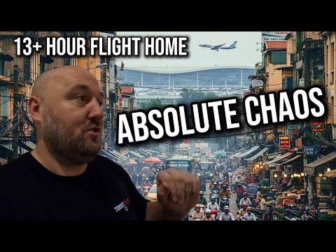 VIETNAM WAS TOO MUCH FOR MY DAUGHTER - We took a 13 Hour Flight Home !!!