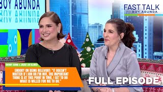 Fast Talk with Boy Abunda: Snooky and Jackie Lou admit their biggest lie! (Full Episode 761)