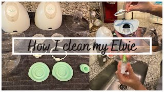 How I clean my Elvie pump | plus tips why suction isn’t working!