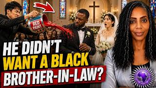 Asian Man Flings RED PAINT in Black Groom's Face As He's Marrying His Sister