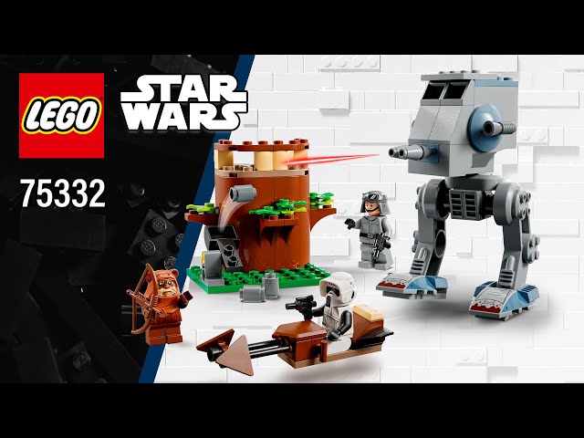 Vídeo relacionado con LEGO 75332 Star Wars AT-ST, Juguete de Construcción para Niños Pequeños, Mini Figura Ewok Wicket y Soldado Explorador para Niños de 4 Años o Más