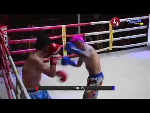 Eneas Fernandez vs Leo corrales  2021 defensa título FAKB de kickboxing (mar del plata)