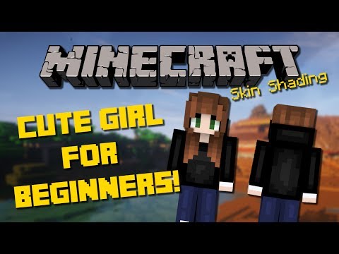 Zombeanie - How to make a Cute Minecraft Girl Skin for BEGINNERS